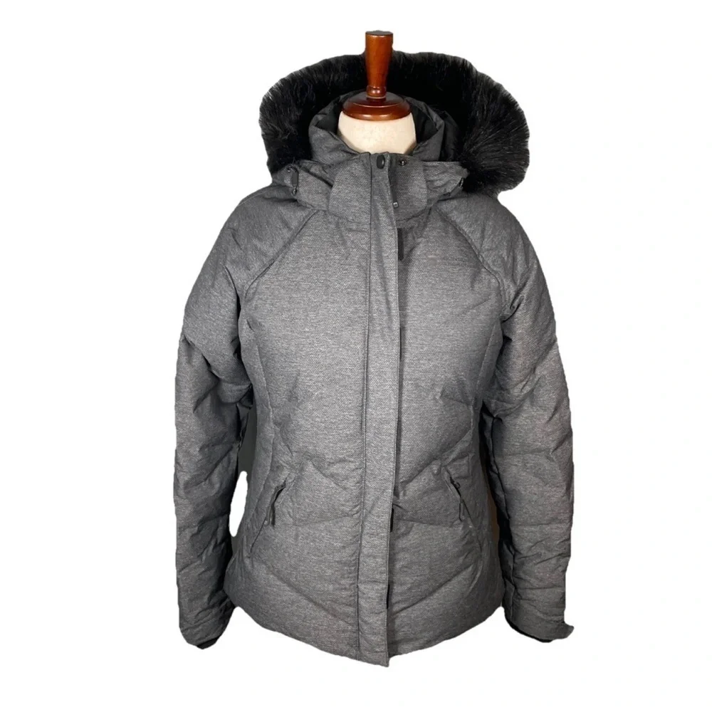 MOUNTAIN WAREHOUSE EXTREME Frost Free Down Padded Jacket Coat Womens Size 8 Hood
